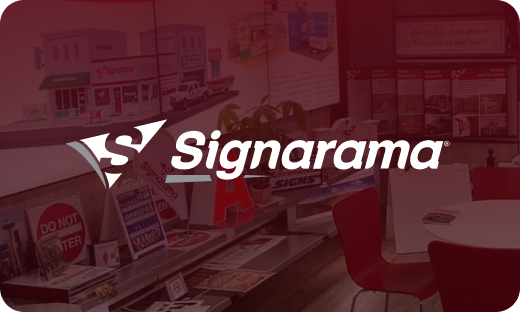 Signarama updated red logo
